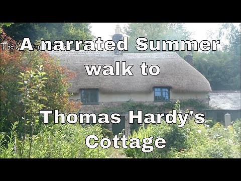 A narrated Summer walk to Thomas Hardy's Cottage in the beautiful Dorset countryside #leavenotrace