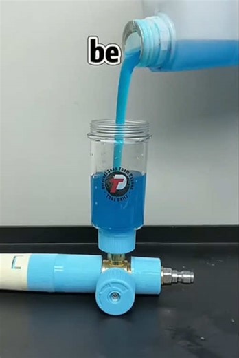 Tool Daily Foam Cannon for Pressure Washer, Original Soap Cannon for Car Wash, 5 Power Washer Nozzle Tips, 1/4 Inch Quick Connect