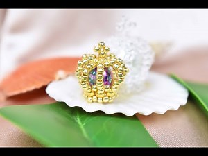 Beebeecraft DIY Pearl Beaded Crown