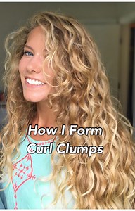 Katherine 🌊 Wavy Haircare 👋 on Instagram: "These two methods always form great clumps for me and help my hair to be less stringy! The key 🔑 is really to have enough 𝐰𝐚𝐭𝐞𝐫 💧 and 𝐜𝐨𝐧𝐝𝐢𝐭𝐢𝐨𝐧𝐞𝐫 🧴 in the hair when I start scrunching. . Method 1: 𝐑𝐢𝐧𝐬𝐞 𝐚𝐧𝐝 𝐏𝐮𝐥𝐬𝐞 I usually do this in the shower right after rinsing my conditioner out while upside down. I cup my hair in my hands and pulse. Method 2: 𝐓𝐡𝐞 𝐃𝐞𝐧𝐦𝐚𝐧 𝐁𝐫𝐮𝐬𝐡 This is easier than the Rinse and Pulse me