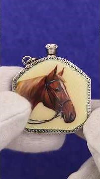 🇩🇪 The "Enameled Horse" Striker lighter by Emil Brenk [1920s] 🇩🇪 #collection #strike #lighter