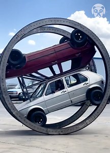 Take a look at this amazing giant-wheeled stunt car | Crafty Chronicles
