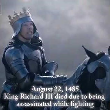 The Last English King Killed in Battle: The Fall of Richard III