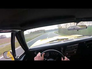 1967 Pontiac Firebird | V8 ON GERMAN LANDSTRASSE | POV | Classic Car Ranch