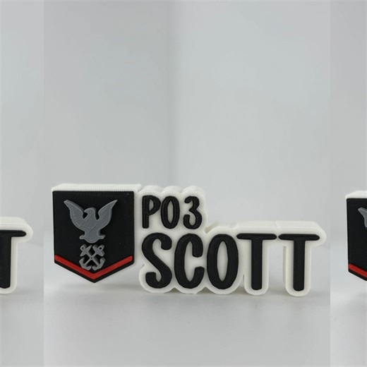 Personalized Navy Petty Officer Third Class Desk Name Plate, PO3 Gift, Petty Officer Third Class Promotion, PO3 Name Plate, Custom US Navy - Etsy