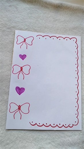 Cute Front page design for school project 🌺😍 #frontpage #shorts #craftyme04 #trending