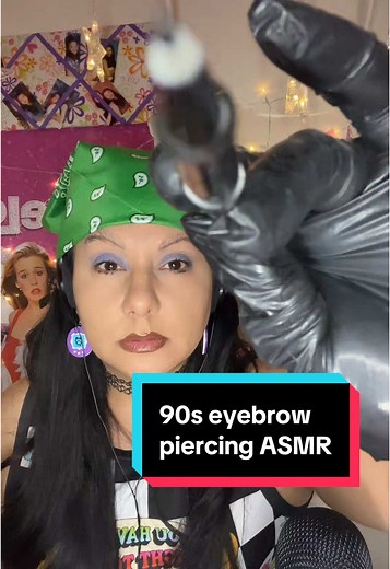 Eyebrow Piercing ASMR: A 90s Nostalgia Trip