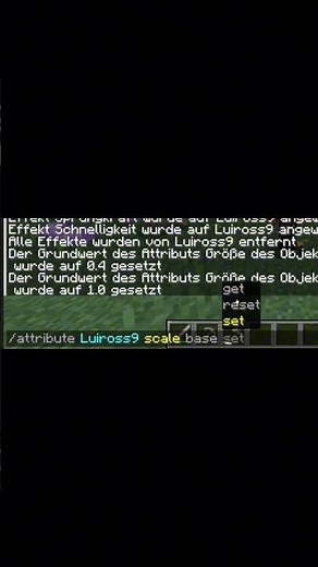 So könnt ihr eure Größe in minecraft ändern!!!
