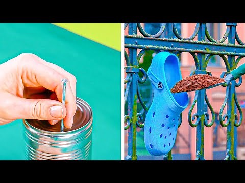 11 idées DIY géniales pour le jardin 👩‍🌾 🧑‍🌾 Hôtel à insectes, cadran solaire et bien plus encore