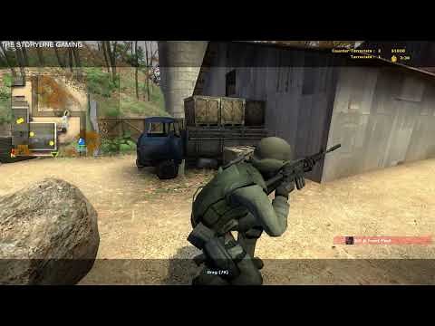 Counter Strike : Source - Militia - Gameplay "Terrorist Forces" (with bots) No Commentary