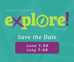 Mark your calendars, Springfield.  INFO: www.sps.org/explore | Springfield Public Schools, Springfield, MO | Facebook