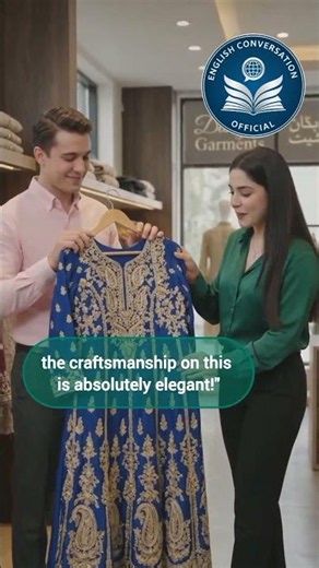 English Conversation with a Shopkeeper