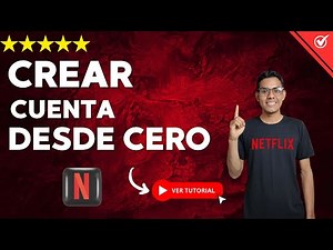 Cómo CREAR una CUENTA de NETFLIX Desde Cero | ⚡️ Activa tu Suscripción en Pocos Pasos ⚡️