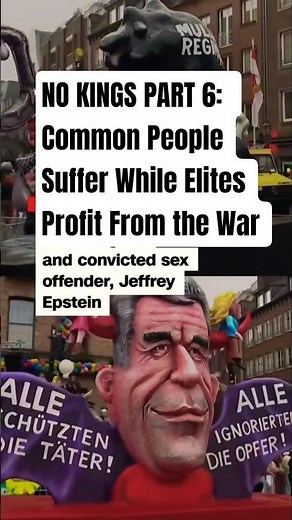 PART 6 of #NOKINGS #NOTAI | Common People Suffer While Elites Profit From War | Berlin & US Streets