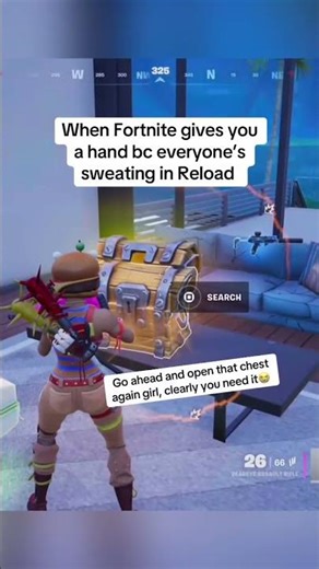 Have YOU seen this glitch in Fortnite Reload?