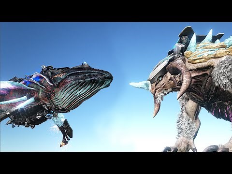 ASTROCETUS VS ARK CREATURES (3 Tek Turrets) | ARK: Genesis