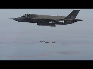 F-35B Weapons Separation Test with Laser-Guided Bomb GBU-12 PAVEWAY II