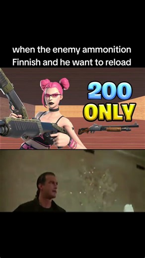 when the enemy ammonition run out fortnite