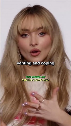 The Story of 'Emails I Can't Send' by Sabrina Carpenter #sabrinacarpenter