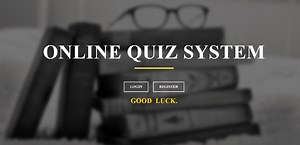 Online Quiz System In PHP With Source Code - Source Code & Projects