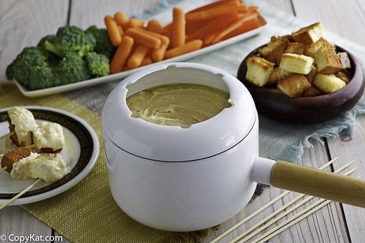 Melting Pot Traditional Swiss Fondue - CopyKat Recipes