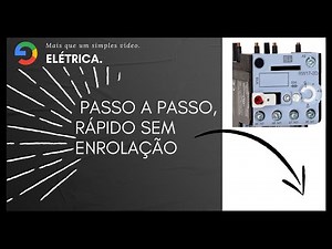 Rele termico no cad simu - Passo a passo.