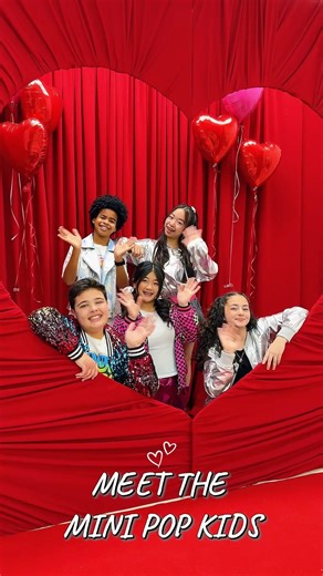 What do you know about the Mini Pop Kids? 🤩💕 #minipopkids #shorts #musicforkids