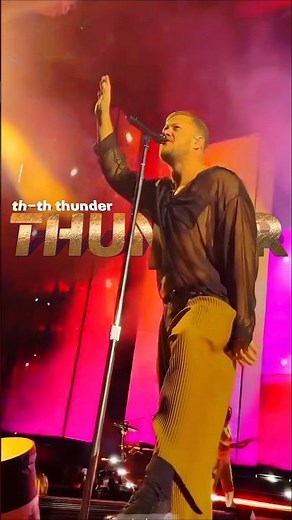 STADIUM EXPLODES⚡“THUNDER” LIVE | Imagine Dragons 2024