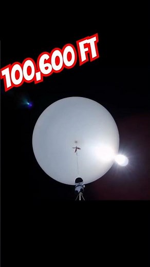 Watch a high altitude balloon burst at over 100,000 feet! #HABLAUNCH #weatherballoon #diysatellite