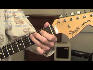 Hey Joe - guitar lesson