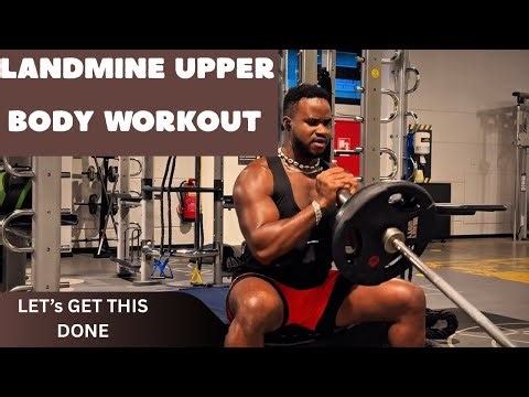 Landmine Power Workout | Shoulders, Chest & Back Strength Session