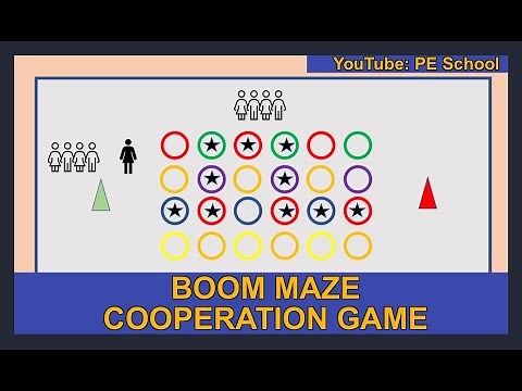 P.E. Game: "BOOM Maze"