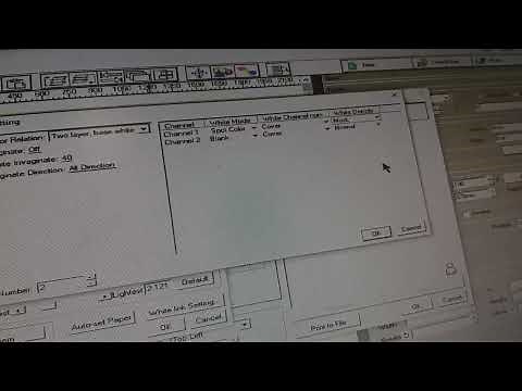 Maintop printing Setting