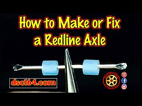 HOW TO MAKE OR FIX A REDLINE AXLE
