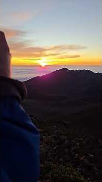 Haleakala Crater at Sunrise