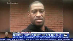 349K views · 3K reactions | EXCLUSIVE: George Floyd’s brother Terrence says he feels like violent protests are “overshadowing what is going on because he was about peace .... [this is] destructive unity. That’s not what he was about.” gma.abc/2TUnc5y | Good Morning America | Facebook