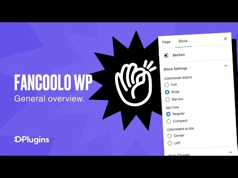 Create Native Gutenberg Blocks Without React or Build Tools — FanCoolo WP by DPlugins