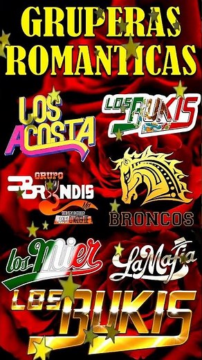 GRUPERAS ROMANTICAS MIX- GRUPO BRYNDIS, LIBERACION, LOS CAMINATES, LOS ACOSTA, INDUSTRIA DEL AMOR...