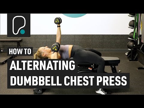 How To Do Alternating Dumbbell Chest Press