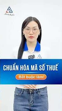 Quy định chuẩn hóa mã số thuế từ 01/07/2025 - Cập nhật CCCD vào MST cá nhân #ketoananpha #mstcanhan