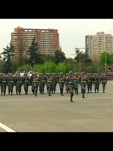 Hell March - Chile Military Parade 🇨🇱 #militaryparade #chilemilitary #armyshorts