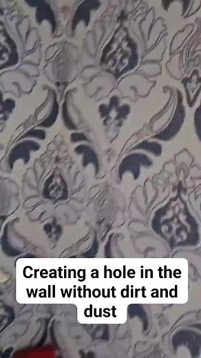 15K views · 84 reactions | Creating a hole in the wall without dirt and dust | Kondicikner siberia | Facebook