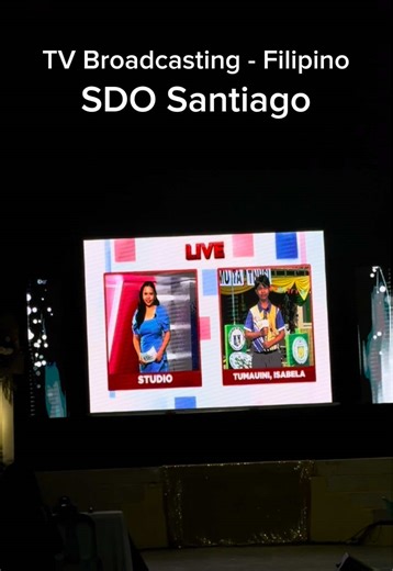 RSPC 2026 TV Broadcasting - Filipino SDO SANTIAGO #RSPC2026 #TVBroadcasting #Region2 #Santiago