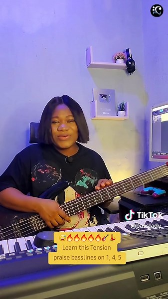 Learn Tension Praise Basslines in C Major