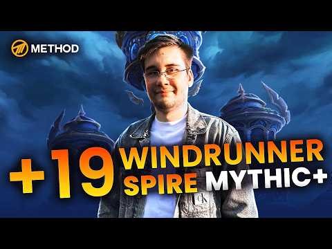 Brewmaster Monk tanks +19 Windrunner Spire | WoW Midnight Mythic+ Dungeon & Gameplay