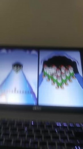 Playing the infamous Elf Bowling 1 & 2 on the computer. It's really funny :)