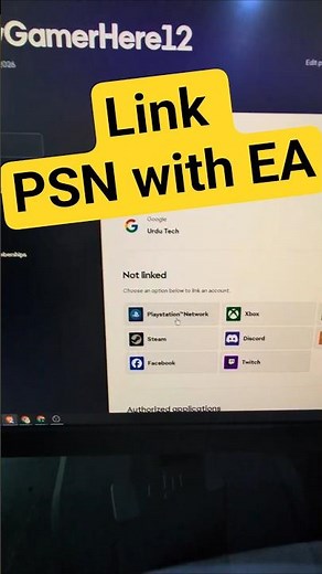 link PSN WITH EA ACCOUNT #EAAccount #PSNLink #PlayStationNetwork #LinkAccount #EAHelp