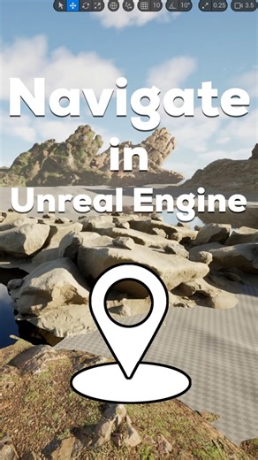 How to Navigate in Unreal Engine Like a Pro| Beginner’s Guide | #tutorial #navigation #ue5 #gamedev