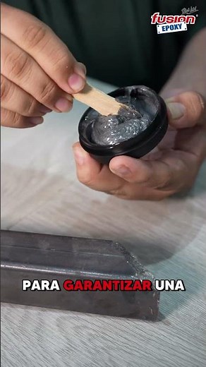 EPOXY STEEL PASTE #fyp #epoxyglue #epoxyfusion #repair