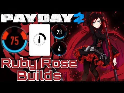 [Payday 2] Ruby Rose Builds - THE HOODED HUNTRESS